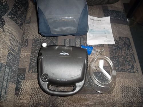 PHILIPS RESPIRONICS NEBULIZER INSPIRATION ELITE BLACK MODEL NO HS456 PORTABLE