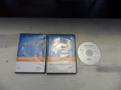 Set of 3D CAD software CD ROM Alibre Deisgn ~ Alibre Deisgn Expert ~ Training