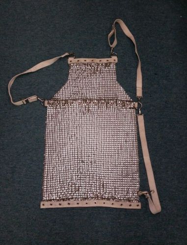 Chain mail butchers apron