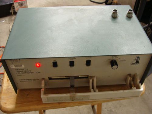 ISCO Model 185 Density Gradient Fractionator Instrumentation Specialties Co