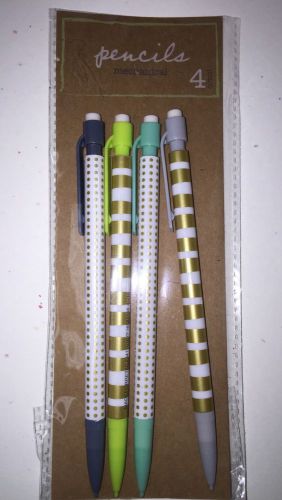 Target dollar spot pencils gold and stripes target one spot pencils