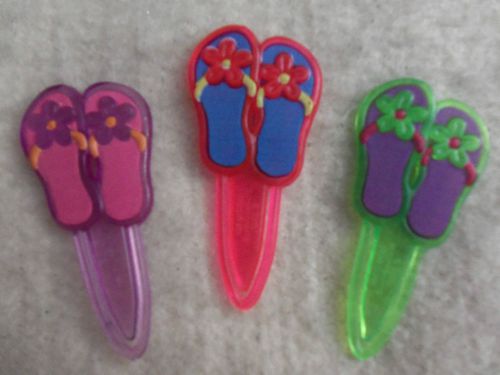 Flip Flop Sandals Beach Island Themed Paper Clip Desk School Accessories