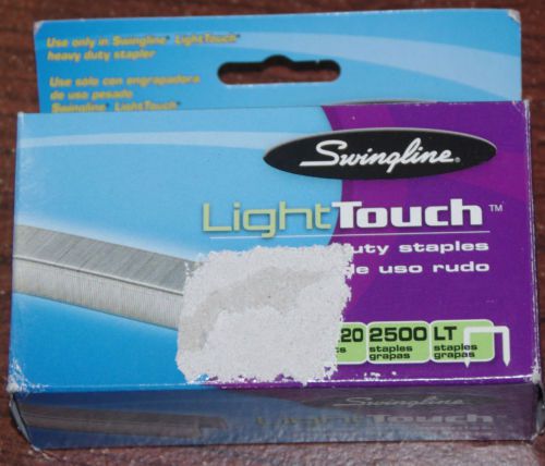 Swingline 90009 LightTouch Heavy Duty Staples 2500/pk open box