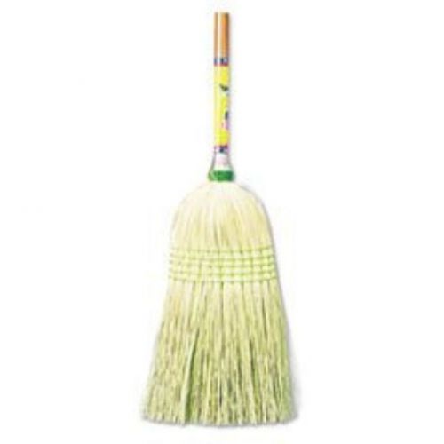 UNISAN Parlor Broom  Corn Fiber Bristles  42 Inch Wood Handle  Natural (926C)