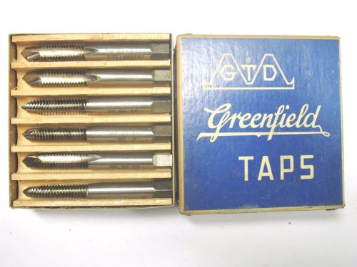 12- NEW AMERICAN MADE 5/16-18 GREENFIELD H 3 2 FLUTE GUN TAPS