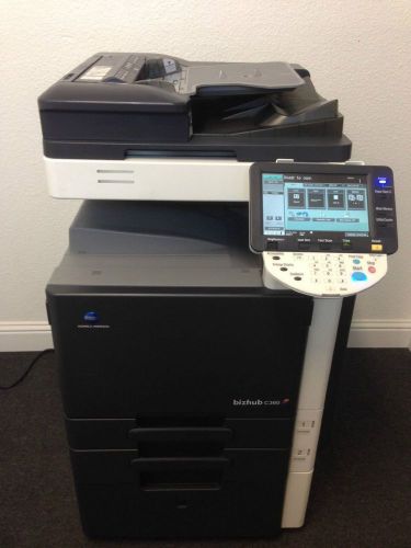 KONICA BIZHUB C360 MULTIFUNCTION COMMERCIAL COLOR OFFICE COPIER/PRINTER/SCANNER