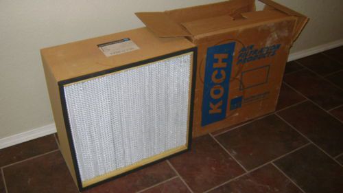 24 x 24 x 11.5 koch hepa filter high efficiency air machine new free shipping for sale