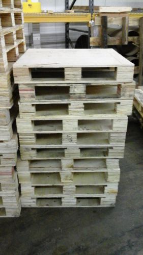 New  4 way wood pallet skid  30&#034; x 29&#034; x 4-1/2&#034; - package quantity 10 for sale