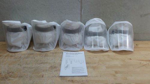 3M S-433L-5 Size M/L White Polypropylene Hood 5 Pack