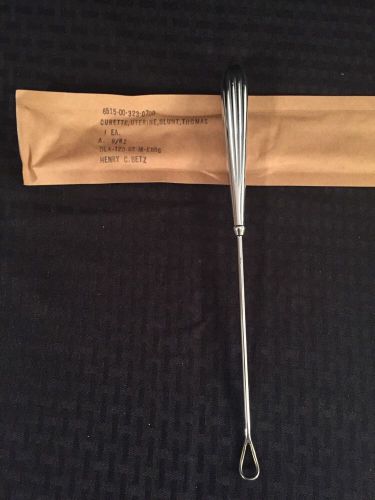 NEW HENRY BETZ Uterine Curette Thomas 10.5&#034; Long Size 4