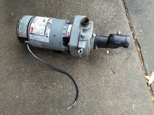 Dayton 1 HP 3750 RPM Motor with PUMP - 115/230v 1-Phase