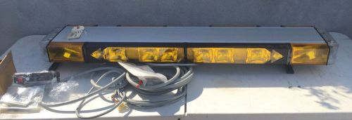 Whelen edge 9 m amber strobe light bar new never used for sale