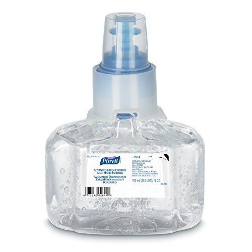 Purell 1303-03 Advanced Green Certified Instant Hand Sanitizer, 700 mL Refill