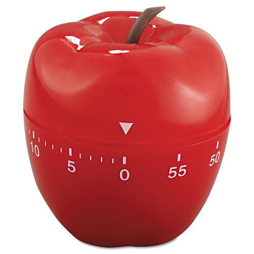 Shaped timer, 4&#034; dia., red apple for sale