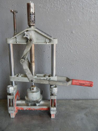 TDW 2&#034; PIPE FUSION MACHINE PLASTIC WELDER SIDE WINDER #9 MCELROY