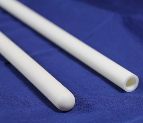 Alumina Thermocouple Protective Tube OD 1/2&#034; x ID 5/16&#034; x L 24&#034;, Free Shipping