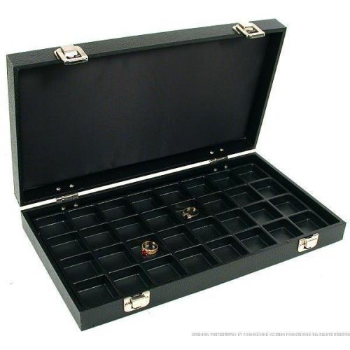 32 Slot Black Display Insert &amp; Travel Tray