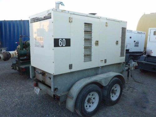 Warren npsp60 48kw 60kva portable gen set generator (stock #1923) for sale