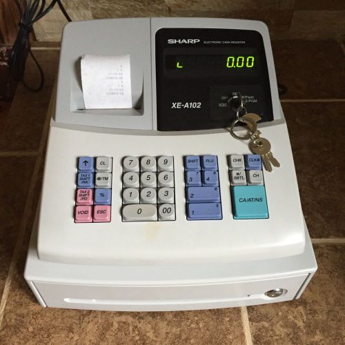 Sharp Electronic Cash Register XE-A102