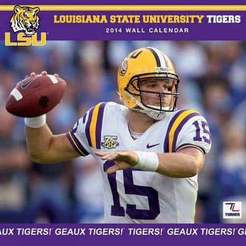 Turner - Perfect Timing 2014 LSU Tigers Team Wall Calendar, 12 x 12 Inches