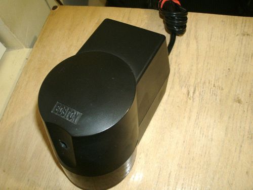 Black Electric Desktop Pencil Sharpener Boston Model 21 Made In USA