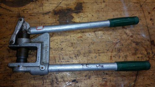 GREENLEE 710 METAL STUD PUNCH~ 1-11/32&#034; Diameter ~ 20 gauge (0.9 mm) Steel Stud