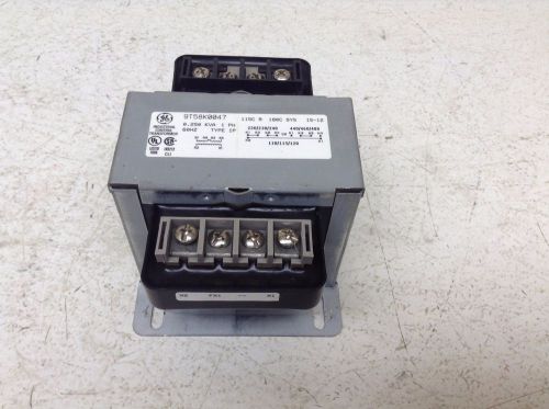 GE General Electric 9T58K0047 Transformer 0.25 kVA 250 VA Control 9T58K0047