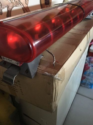 Aerodynic federal sign corp. rotating emergency fire light bar for sale