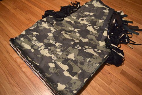 Charcoal Camouflage Apron Tools Woodwork Barber Hair Stylist Artist Chef