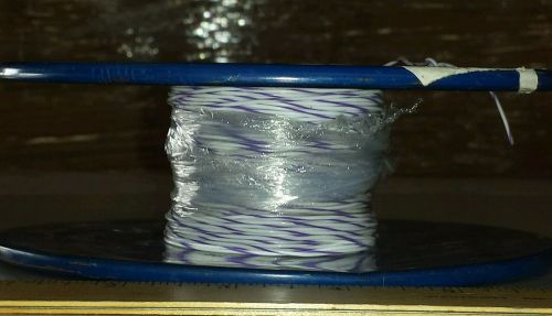 ( 150 FT Spool ) MIL-W-16878/4 24Awg Twisted (Violet//White) Cable Wire 7/C 600V