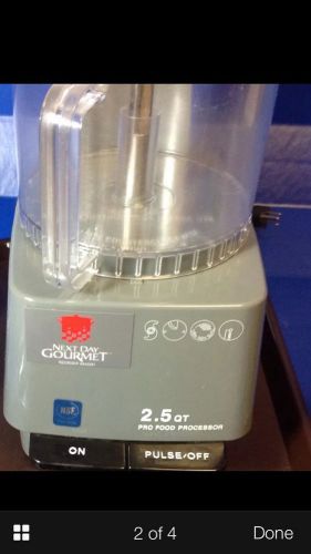 Next Day Gourmet 2.5QT Food Processor