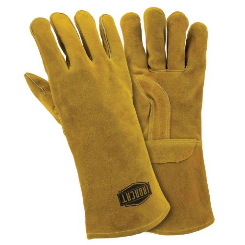 Ironcat 9031/l premium side split cowhide welding gloves large new with tags for sale