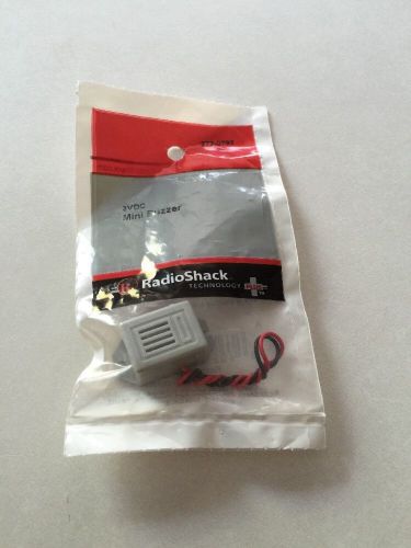 3VDC Mini Buzzer #273-0792 by RadioShack New!!!