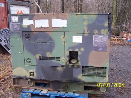 MEP 804A GENERATOR 15 KW TATICAL QUIET DIESEL POWER 1300 HOURS