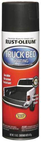 Rust-oleum truck bed liner coating spray black 15 oz kevlar armor seal pack of 8 for sale