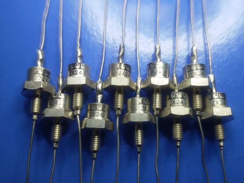 10 X ZX24 ZX-24 SILICON POWER - Z -DIODE 24V 12.5W ITT Lot of 10