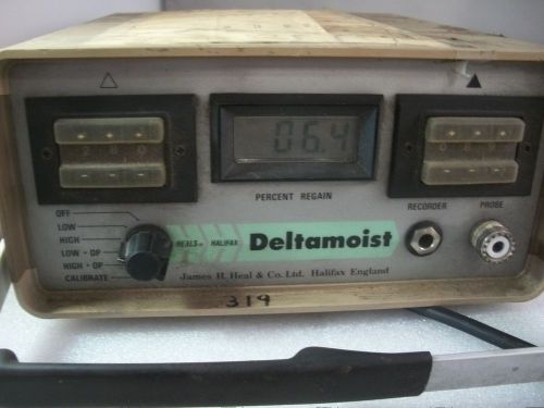 Deltamoist Moisture Meter As Shown Powers Up James H Heal England