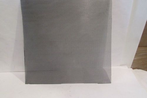 20 gauge 304 stainless steel perforated sheet 1/16&#034; holes--17&#034; x 24&#034; for sale