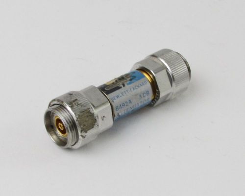 HP / Agilent 8492A 3dB Coaxial Attenuator APC-7 DC-18 GHz