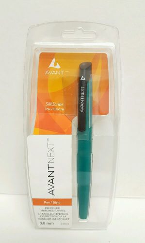 AVANT NEXT SILK SCIBE INK PEN 24804 GREEN .8MM