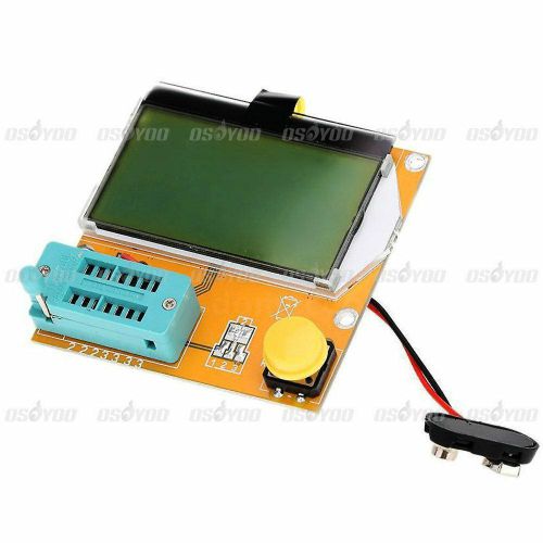 New Mega328 Transistor Tester Diode Triode Capacitance ESR Meter MOS LCR LCD