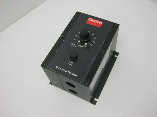 Dayton DC Motor Speed Control 5X412D 90vdc 115vac Driver