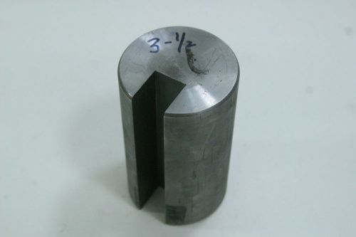 Keyway Broach Bushing 3-1/2 Dia. 1&#034; slot 1.220 Deep 6&#034; OAL