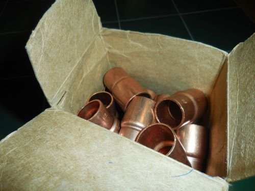 25 NEW W01337 MUELLER 1 FTG X 3/4 C FTG REDUCING BUSHING WROT COPPER USA