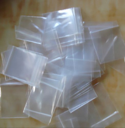 100pcs small white block packing zip lock zipper bags 0.2 mm plastic bags 2x3 for sale
