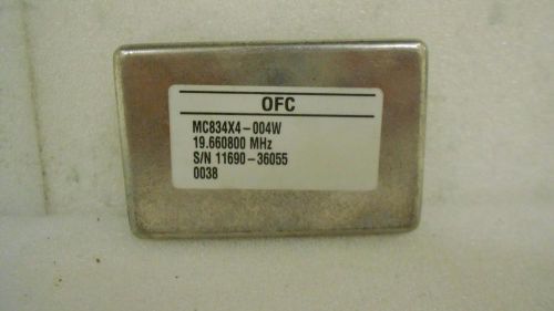 *NEW* OFC MC834X4-004W 19.660800 MHz 0038 MC834X4 004w