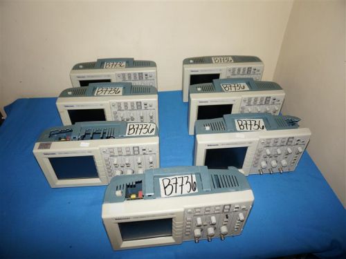 Lot 7pcs Tektronix TDS1002 60 MHz 1 GS/s 2-CH Digital Storage Oscilloscope