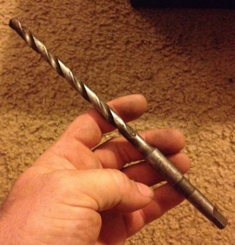 Mt 1 morse taper 11/32 drill bit machinist metal lathe drill press tool for sale