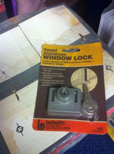 Keyed Aluminum Window Lock