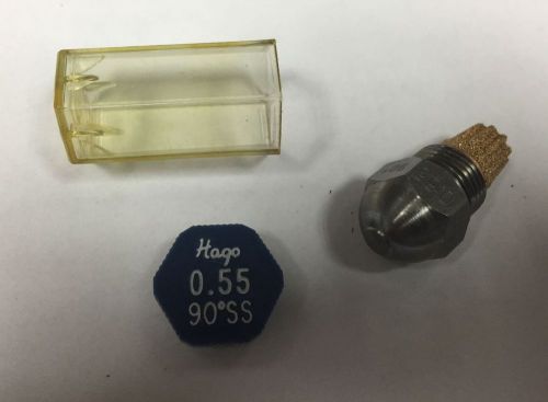 HAGO .55 GPH 90 DEGREE SS  SEMI SOLID NOZZLE (5590SS, 030G2376)